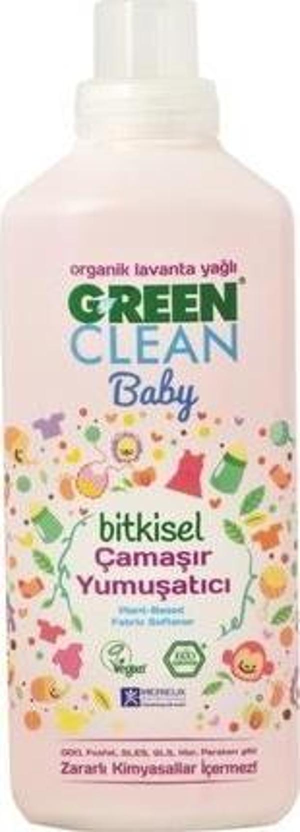 U Green Clean Baby 1 lt Bitkisel Yumuşatıcı - Image 1