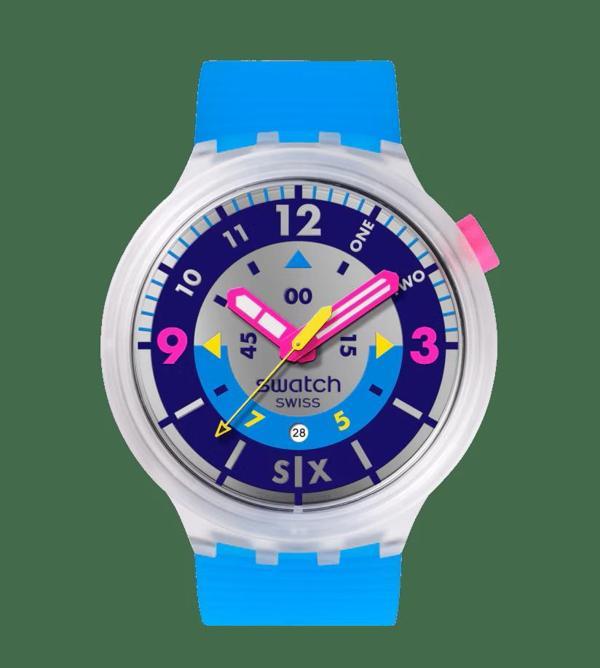 Swatch NEON HIELO SB01K400 Kol Saati - Image 1