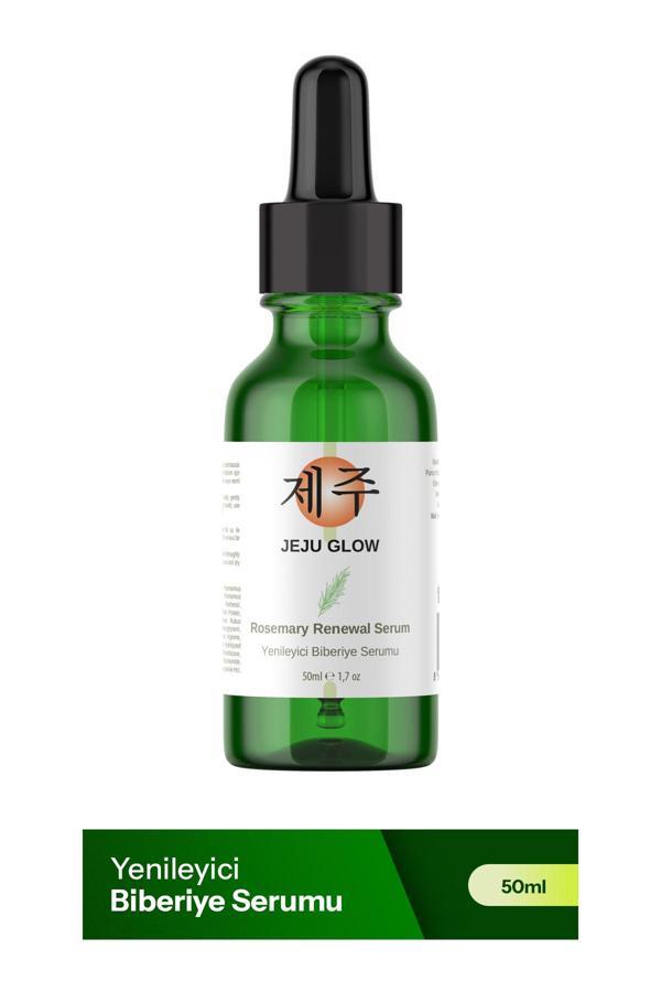 Jeju Glow Biberiye Yenileyici Saç Serumu - Biotin & Provitamin B5 & Niacinamide & Keratin & Çinko & Ginseng - Image 1