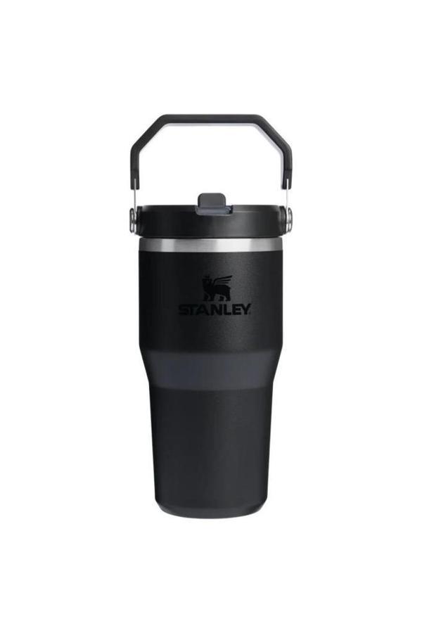 Stanley The IceFlow™ Flip Straw 2.0 Tumbler 0.6L / 20oz Siyah Termos - Image 1