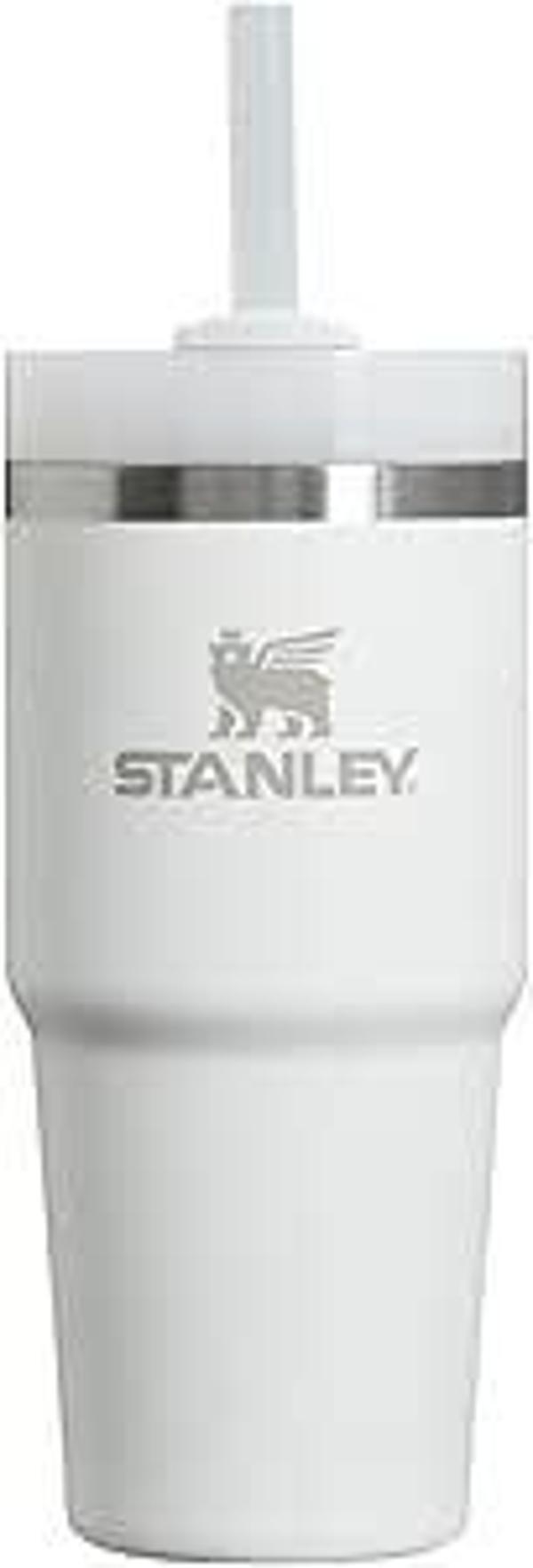 Stanley The Quencher H2.O FlowState Pipetli Termos Bardak 0,41 Beyaz - Image 1