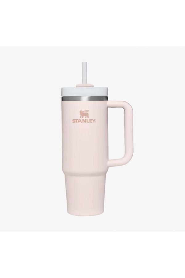 Stanley Quencher H2.O FlowStateT 0,89 LT Toz Pembe Termos - Image 1