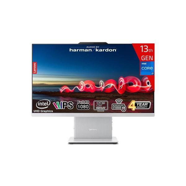 Ideacentre Aıo 27IRH9 Intel Core I7 13620H 32GB Ddr5 512GB SSD Intel UHD Graphics WIN11 Pro 27 IPS Fhd Kablosuz Klavye+M - Image 1