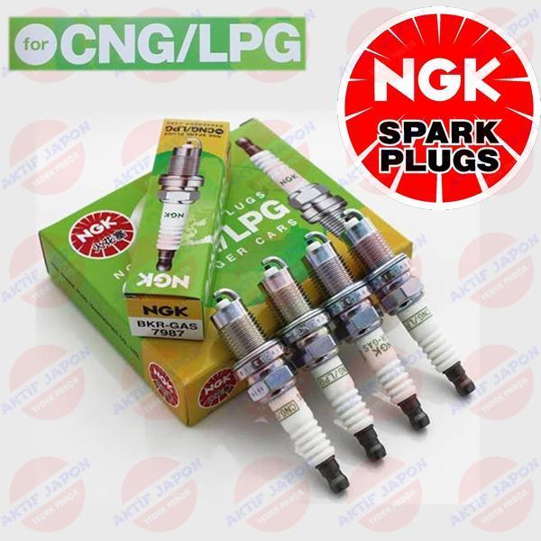 Ngk Ateşleme Buji Takımı 4'lü Cng Lpg Bkr-gas 7987 - Image 1