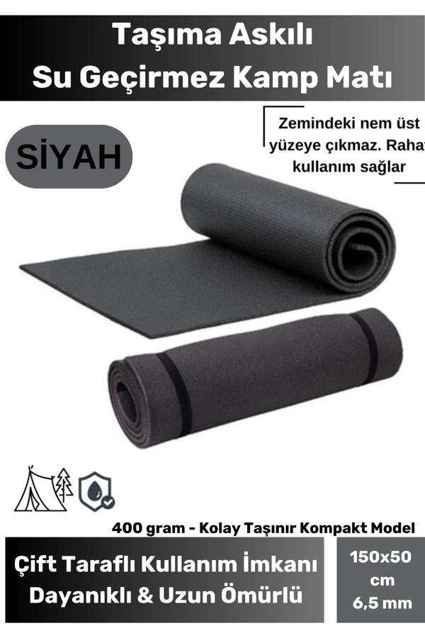 Taşıma Askılı Su Geçirmez Konforlu Kalın Rahat Çift Taraflı Kamp Zemin Çadır Uyku Matı Yer Minderi - Image 1