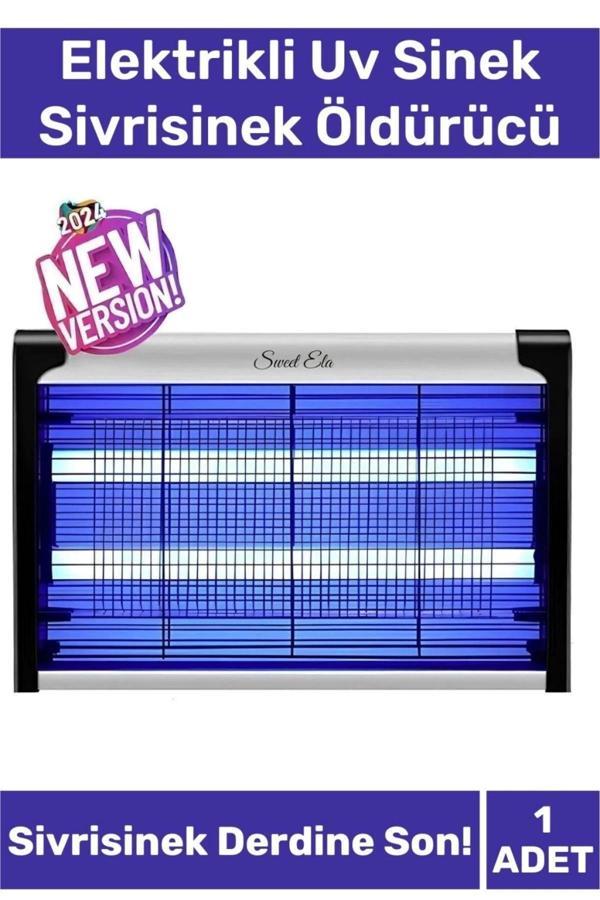 Özel Üretim Yükseltmiş Güç Çift Florasan Elektrikli Uv Zincirli Askılı Sinek Sivrisinek Öldürücü - Image 1