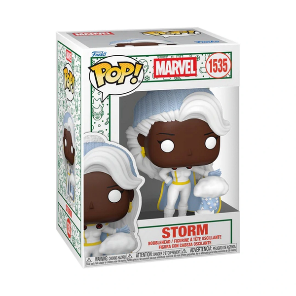 Funko Pop Marvel: Storm with Snowman - Image 1