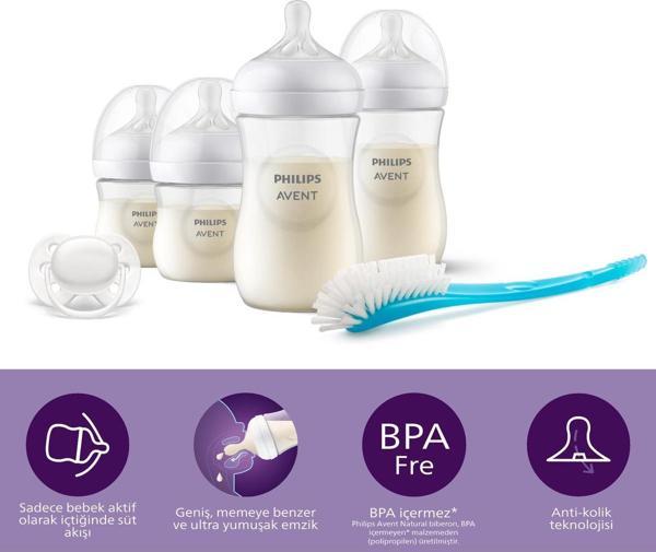 Philips Avent SCD838/11 Natural Response PP Yenidoğan Hediye Seti - Image 1