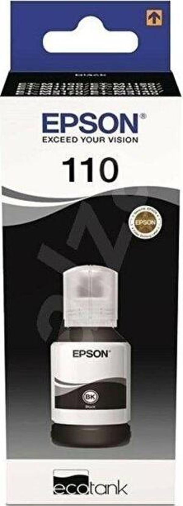 Epson 110 Black Siyah Şişe Mürekkep C13T03P14A - Image 1