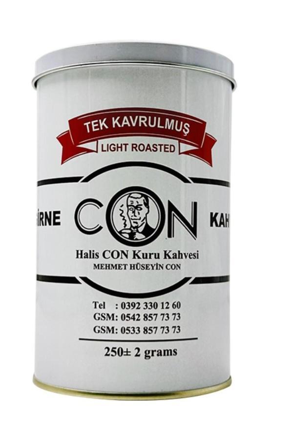Girne Halis Con Kıbrıs Kuru Kahvesi - Tek Kavrulmuş - 250 Gr Teneke Kutu - Image 1