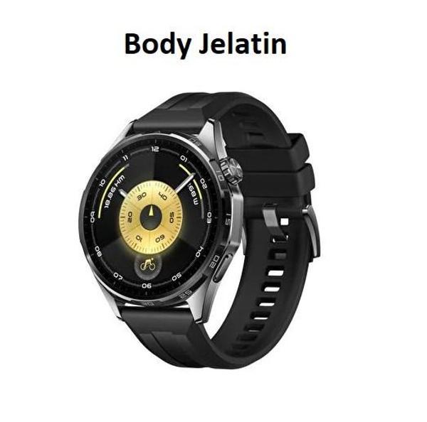 Huawei Watch GT 6 46MM Uyumlu 3 Adet Şeffaf Ultra koruyucu Nano Jelatin - Image 1