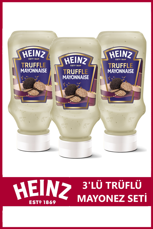 Heinz Trüflü Mayonez 220 gr x 3 Adet - Image 1