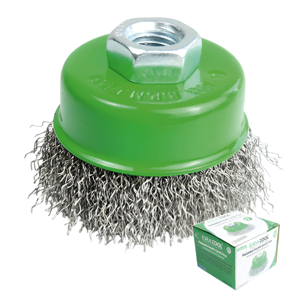 Fixonic Eratool ERA10158 65mm Dalgalı Çanak Fırça Paslanmaz Telli - Image 1