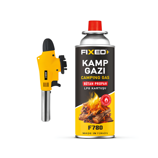 Fixonic SGS782 Kamp Pürmüz Gaz Seti (Pürmüz Başlığı+Kamp Gazı) - Image 1