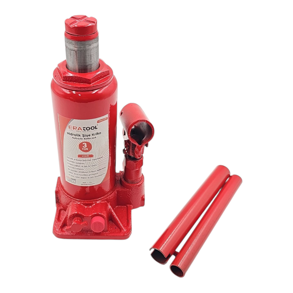 Fixonic Eratool ERA23103 3 Ton 180x370mm Hidrolik Şişe Kriko - Image 1