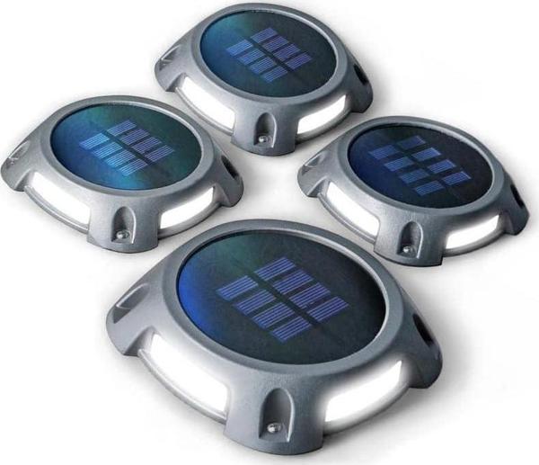 Home Zone Security Solar Güverte Işıkları - Hava Koşullarına Dayanıklı 4 Adet - Image 1