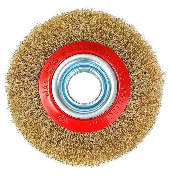 Fixonic Eratool ERA10003 125mm Daire Fırça Sarı Telli  - Image 1