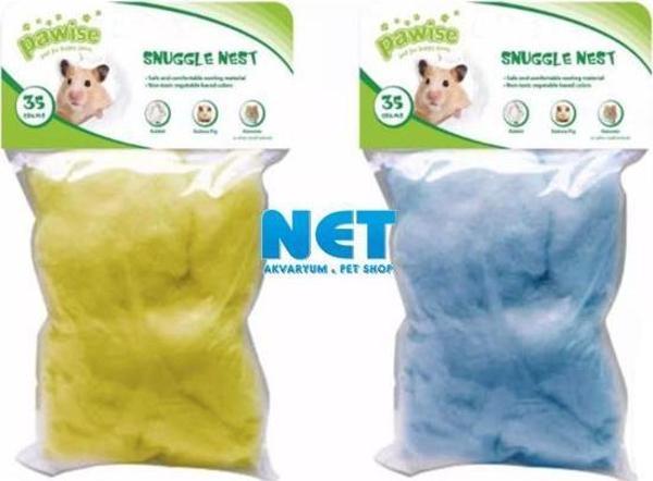Pawise Sweet Dreams 35G Hamster Yuvası İçin Pamuk  - Image 1