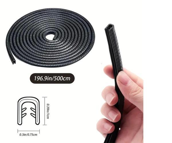 5 Metrelik Araba Kapı Kenar Koruma Şeridi Rulosu - Image 1