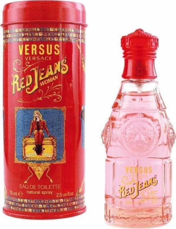 Versace 1VR-27075 Red Jeans 75ml EDT Kadın Parfüm - Image 1