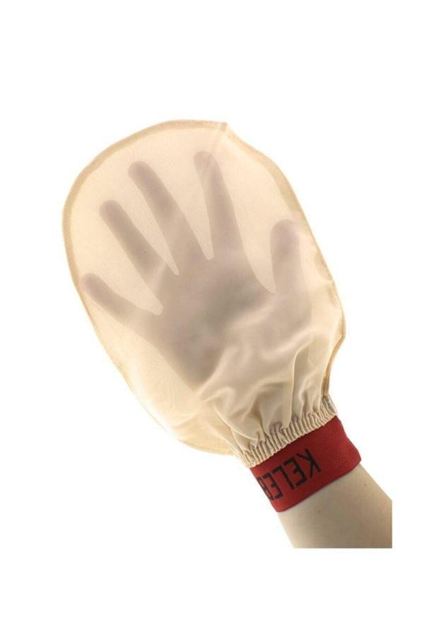 Kelebek Kese Ipek Kelebek Lastikli Kese Hakiki Koza Ipeğinden Banyo Kesesi Bora Kese - Image 1