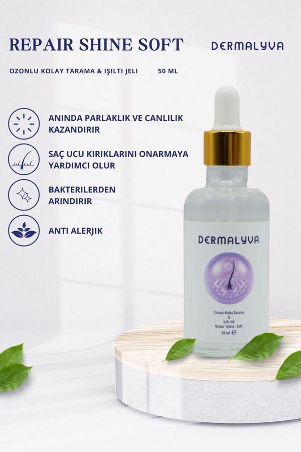 Dermalyva Onarıcı Kolay Tarama Serumu – Kırık Önleyici, Onarıcı, Işıltı Ve Yumuşaklık Veren Serum 50Ml - Image 1