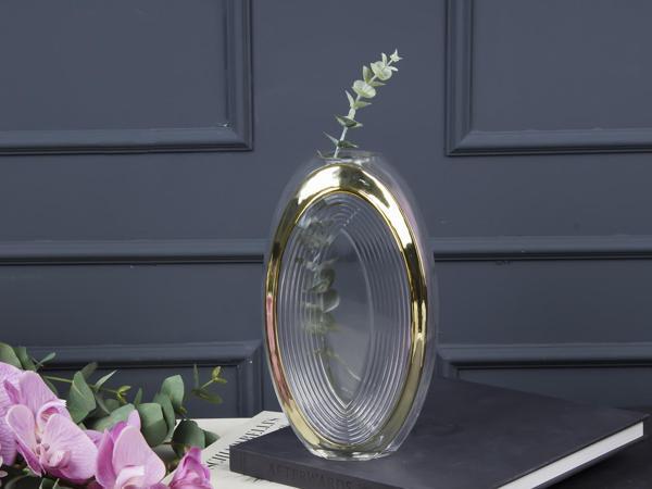 GOLDY OVAL CAM VAZO 15X27 CM - Image 1