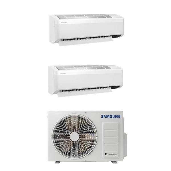 Samsung WindFree Multi AJ050TXJ2KH/EA 5.2 kW 1 Dış + 2 İç Ünite (9+12) Duvar Tipi Klima - Image 1
