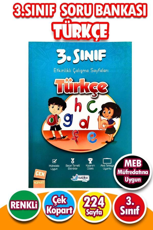 3.Sınıf Türkçe - Etkinlikli Çalışma Ve Soru Bankası Kitabı - Harika Kitap - Image 1