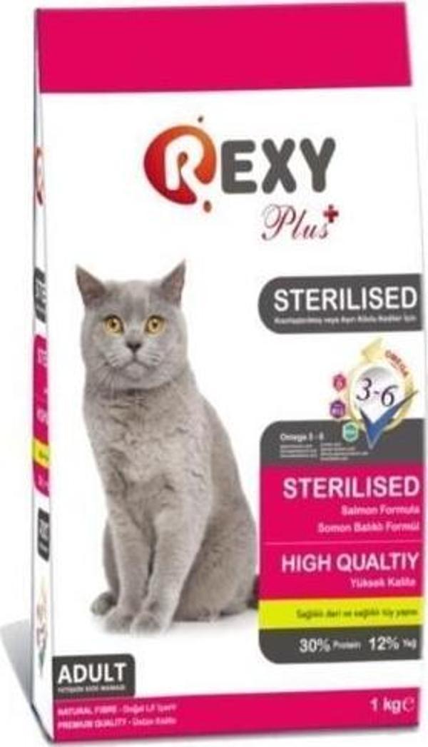 Rexy Plus Sterilize Kısırlaştırılmış Kediler İçin Kedi Maması 1 kg - Image 1