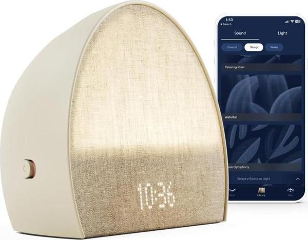Hatch Restore 2 Gündoğumu Çalar Saat, Ses Makinesi, Akıllı Işık - Macun Rengi - Image 1