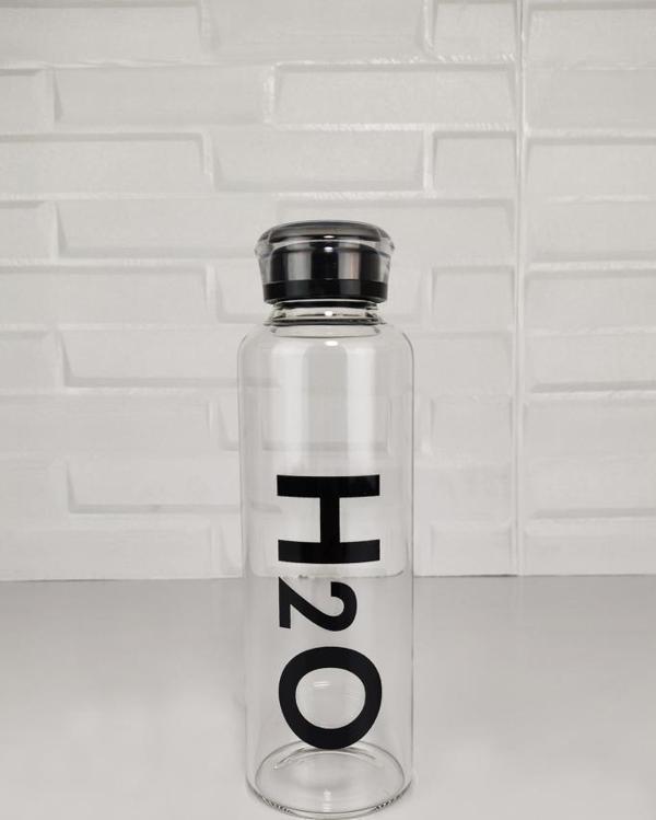 Digithome H2o 500 ML Borosilikat Cam Matara Siyah - H2O81460 C1-1-18 - Image 1