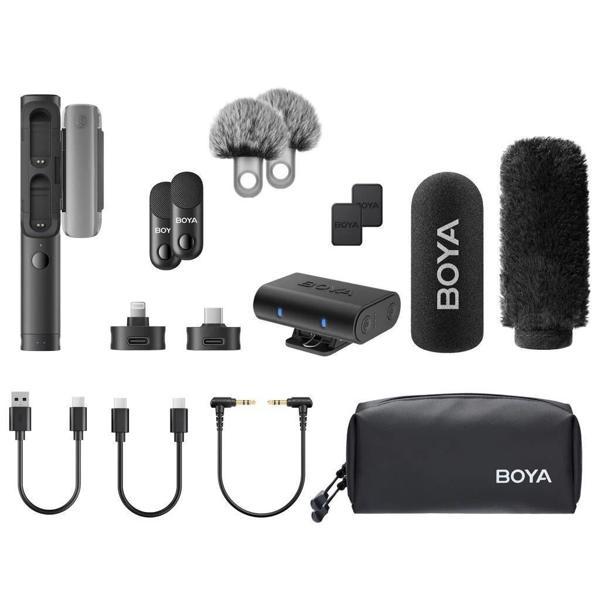 BOYA Magic Al-Powered Transformable Mini Wireless Mikrofon - SKU02 - Image 1