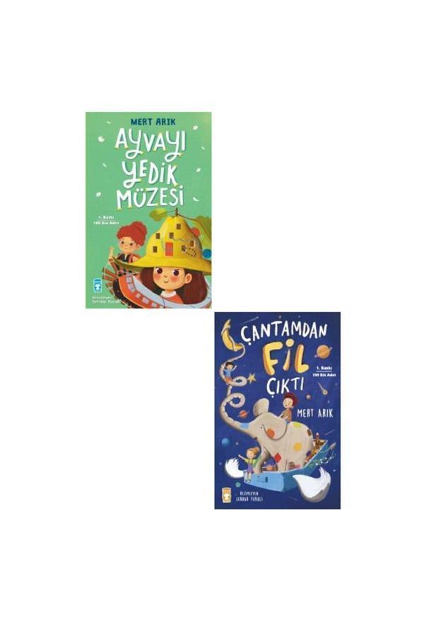 Timaş Çocuk Ayvayı Yedik Müzesi + Çantamdan Fil Çıktı 2 Kitap Set - Mert Arık - Timaş Çocuk - Image 1