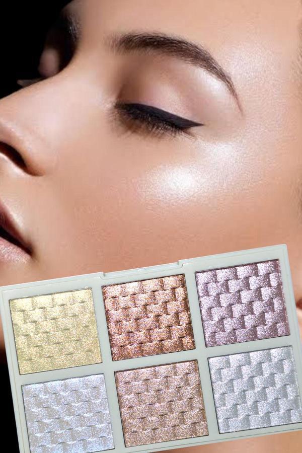 Wonderway Highlighter Paleti - Göz Kalemi Ile Beyaz / Bronz Tonları - Image 1
