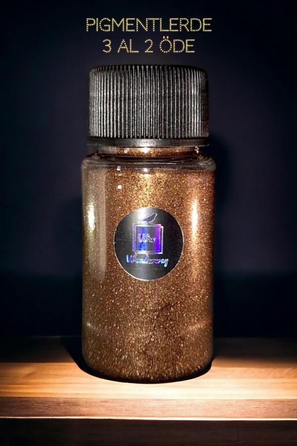 Wonderway Göz Farı - Gold Coffee Pigment Kahverengi - Image 1