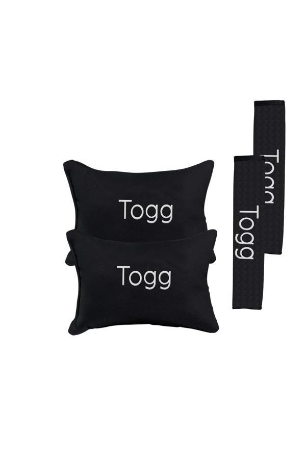 Togg Nakışlı Oto Yastık Seti - Image 1