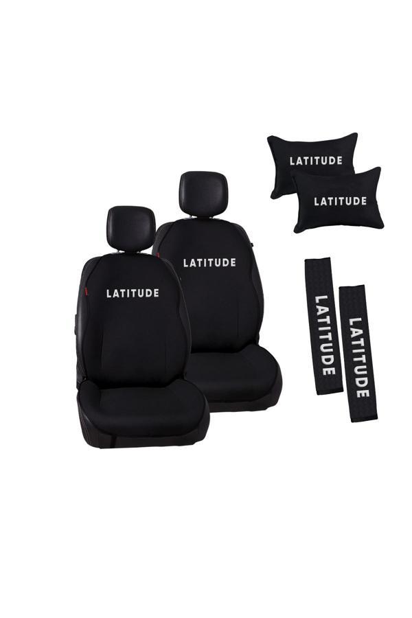 Renault Latitude Nakışlı Jakar Dokuma Oto Minder ve Konfor Seti - Image 1