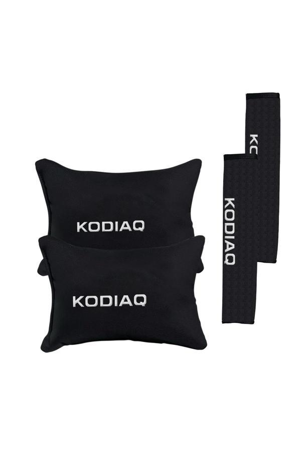 Skoda Kodiaq Nakışlı Oto Yastık Seti - Image 1