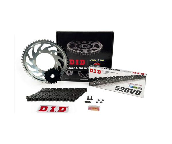 DID ÇELİK ZİNCİR DİŞLİ SETİ ORING YAMAHA YZF-R25 MT-25 (32514 - 14T - 1-3471-43T 520-112L) - Image 1