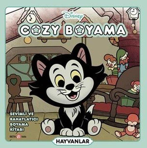 Disney Cozy Boyama - Hayvanlar - Sevimli ve Rahatlatıcı Boyama Kitabı - Beta Kids - Image 1