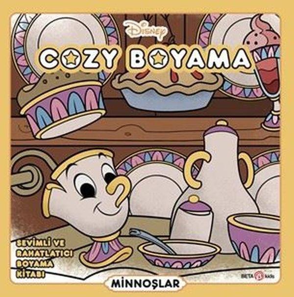 Disney Cozy Boyama - Minnoşlar - Sevimli ve Rahatlatıcı Boyama Kitabı - Beta Kids - Image 1