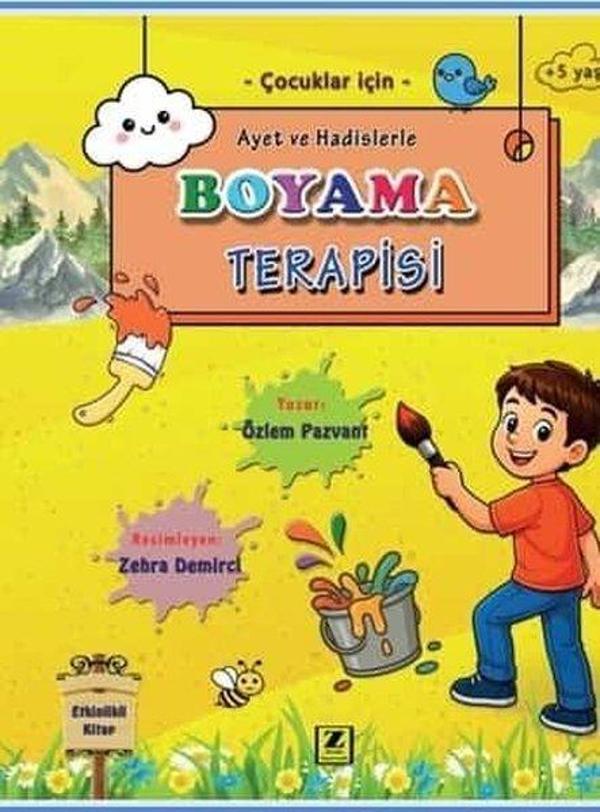 Ayet ve Hadislerle Boyama Terapisi - Zinde Yayınevi - Image 1
