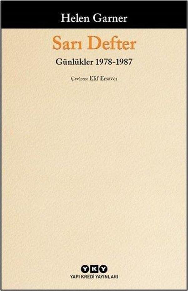 Sarı Defter: Günlükler 1. Cilt 1978 - 1987 - Yapı Kredi Yayınları - Image 1