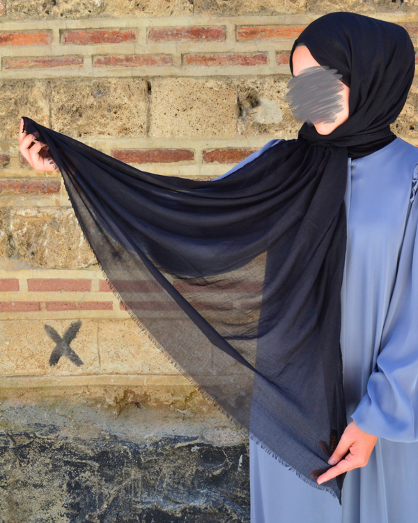 Konfor Bambu Şal Siyah– Tok Duruşlu, Kaymaz - Image 1