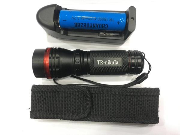 Beyaz Led Işıklı ,şarjlı Pil,şarj Cıhazlı El Fener 620 - Image 1