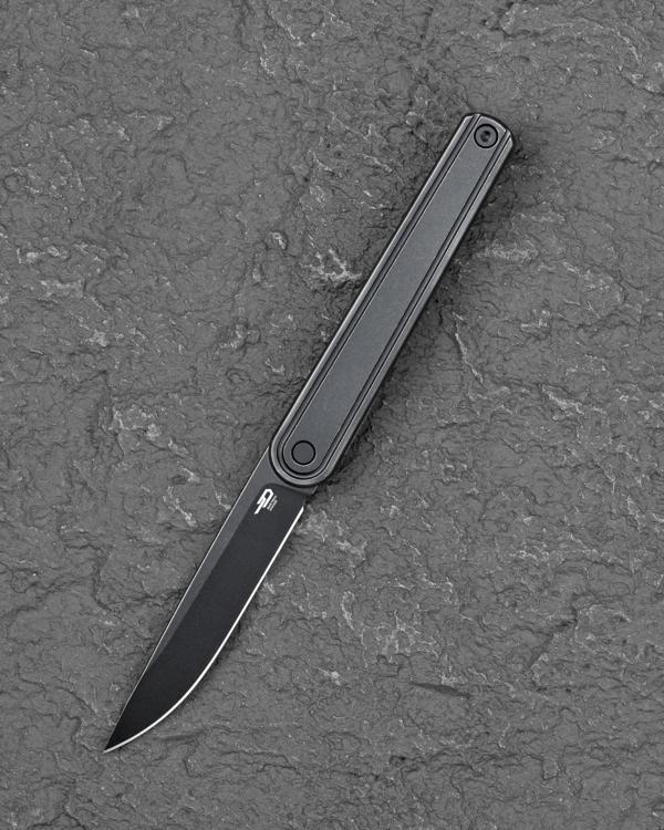 BESTECH INK BT2502D Siyah Titanyum Sap MagnaCut Çelik Çakı - Image 1