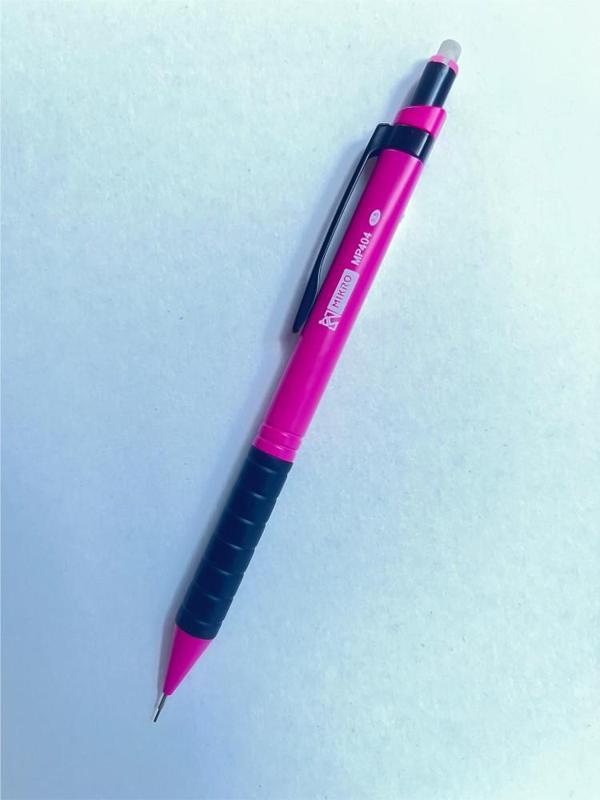 Mikro MP404 Pembe 0.5 Uçlu Silgili Versatil Kurşun Kalem - Image 1