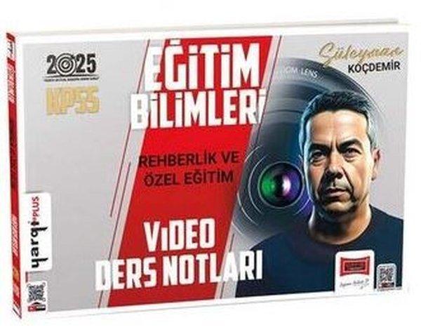 2025 KPSS Eğitim Bilimleri Rehberlik ve Özel Eğitim Video Ders Notları - Yargı Yayınları - Image 1