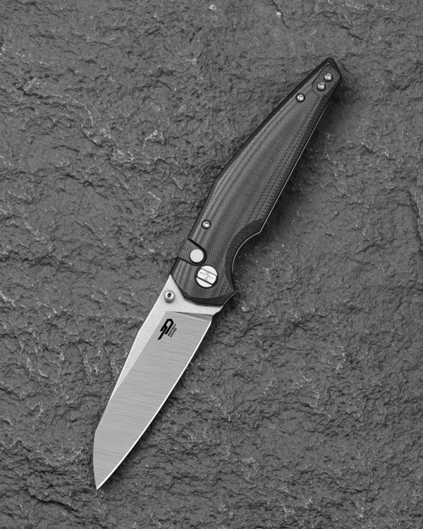 BESTECH SNAKEBIRD BG58C Siyah G10 Sap 14C28N Çelik Çakı - Image 1